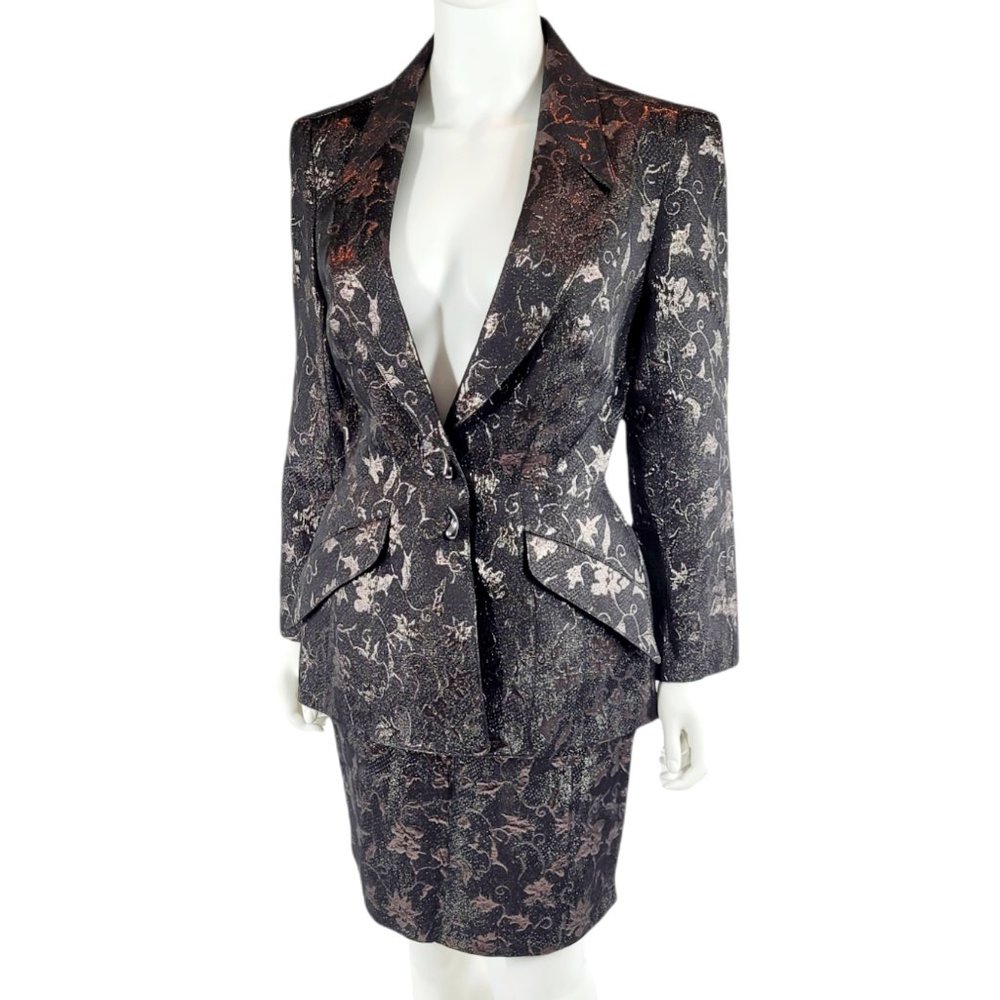 Thierry Mugler Vintage Two Piece Skirt Suit
